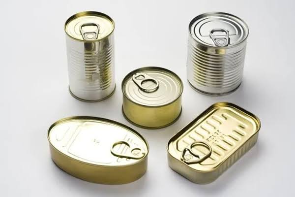 Metal cans and food packaging