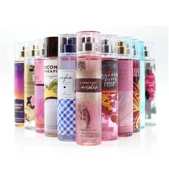 Perfumes and cosmetic sprays