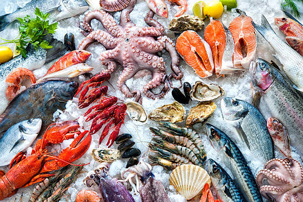 Fresh seafood and marine products